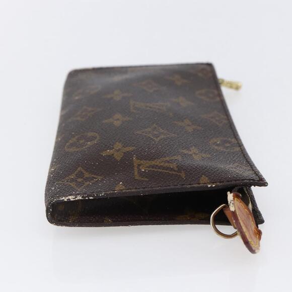 LOUIS VUITTON Monogram Bucket GM Accessory Pouch Vintage LV Auth 150249